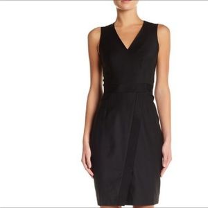 Ted Baker Tiornad Sleeveless Ribbon Trim Dress Black Size 1